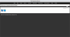 Desktop Screenshot of m.keystoneschoolonline.com